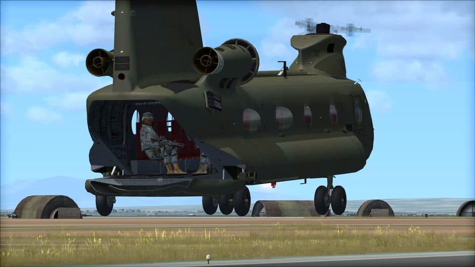 Скриншот 9 из Microsoft Flight Simulator X: Steam Edition - Boeing-Vertol CH-47D Chinook