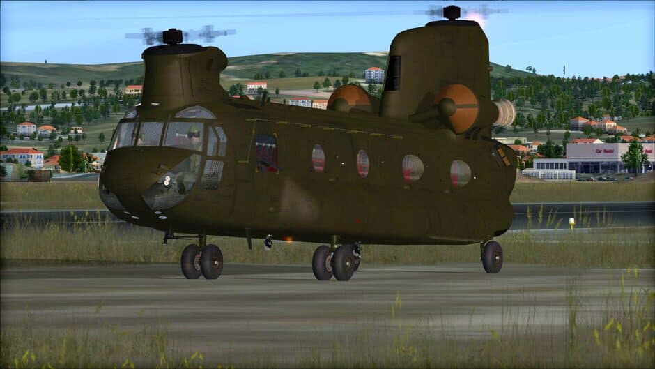 Скриншот 8 из Microsoft Flight Simulator X: Steam Edition - Boeing-Vertol CH-47D Chinook