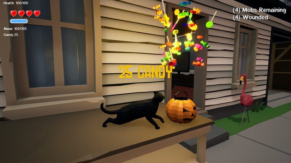 Скриншот 1 из Cat Saves Halloween