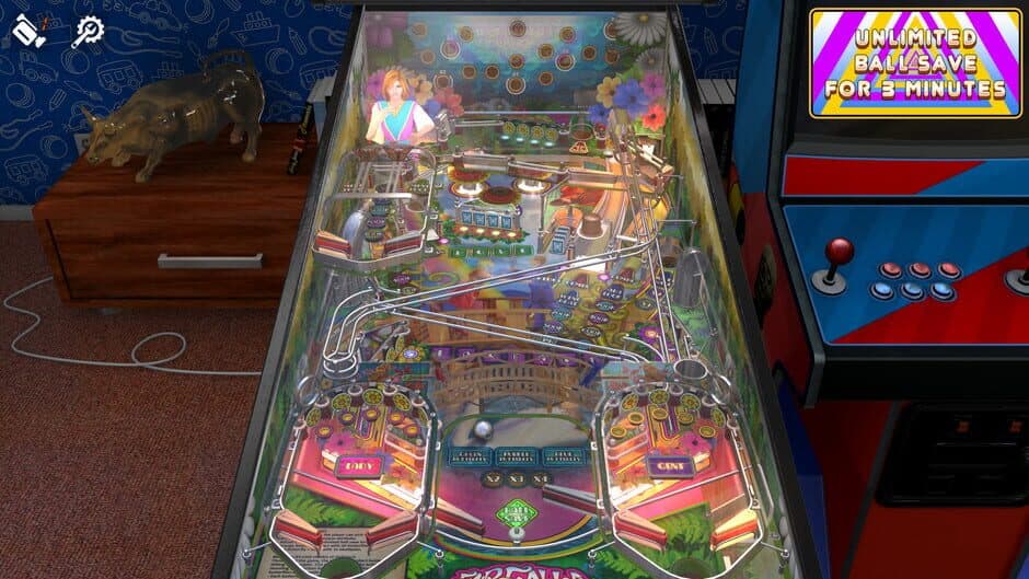 Скриншот 2 из Zaccaria Pinball: Farfalla Deluxe Pinball Table