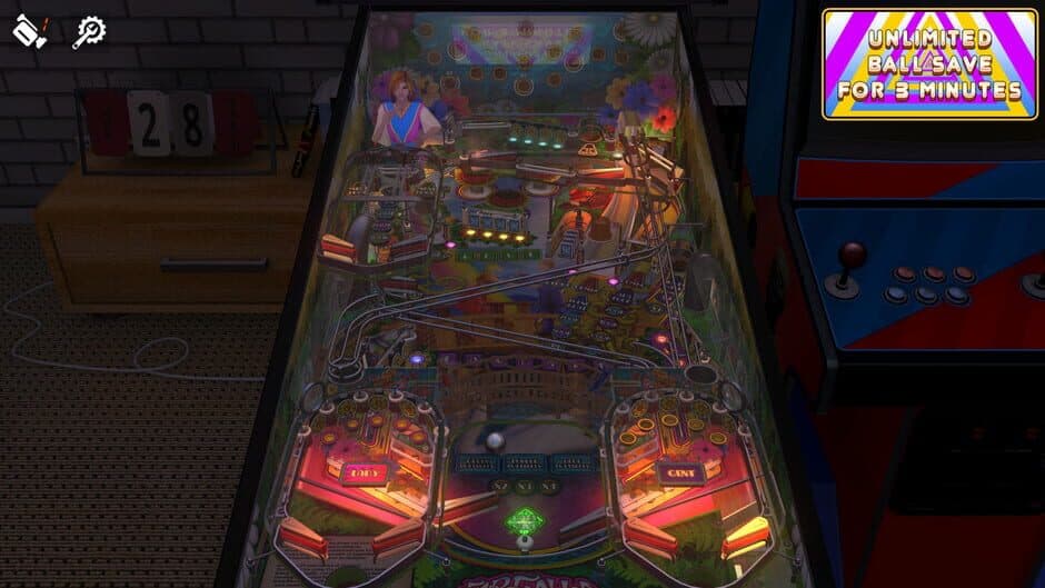Скриншот 1 из Zaccaria Pinball: Farfalla Deluxe Pinball Table
