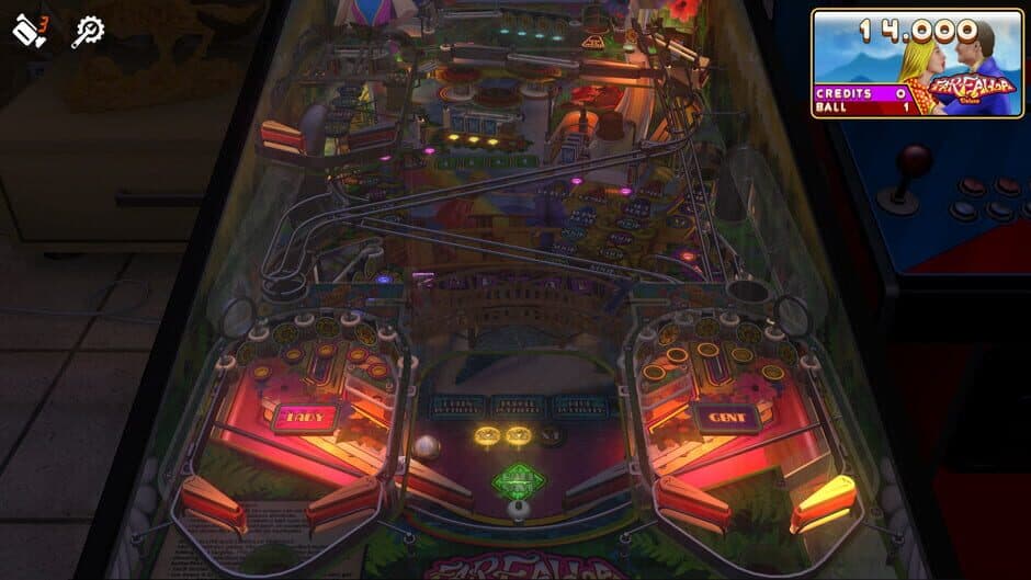 Скриншот 4 из Zaccaria Pinball: Farfalla Deluxe Pinball Table