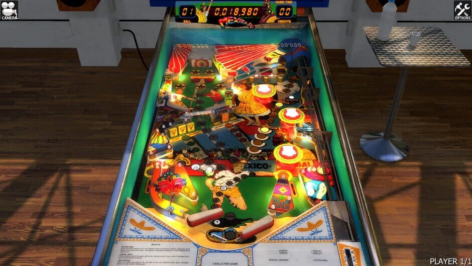 Скриншот 1 из Zaccaria Pinball: Mexico '86 Table