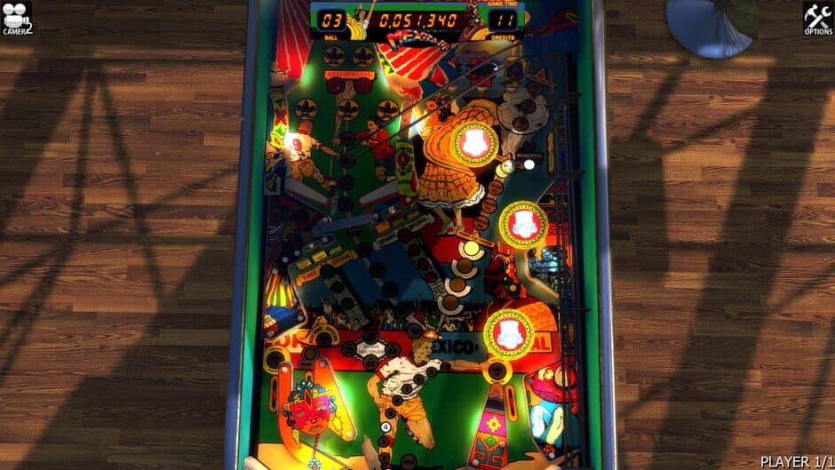 Скриншот 2 из Zaccaria Pinball: Mexico '86 Table