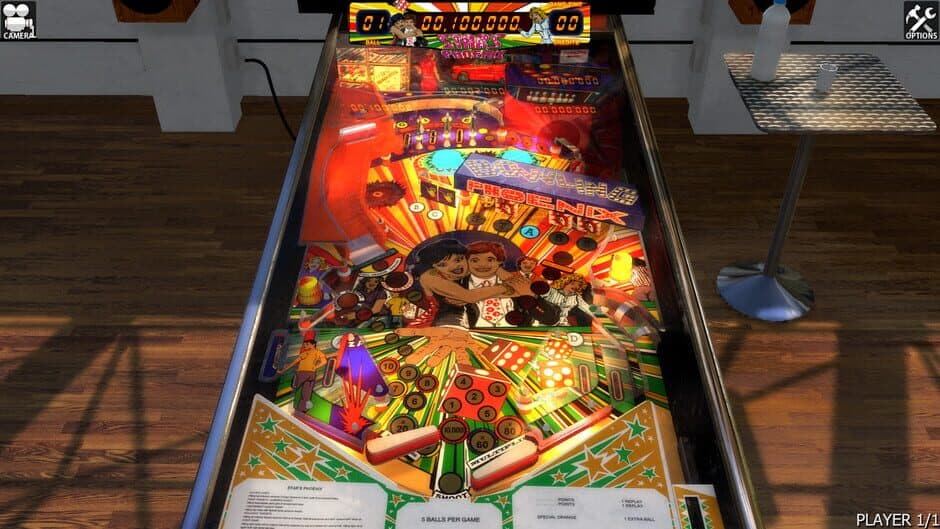 Скриншот 1 из Zaccaria Pinball: Star's Phoenix Table