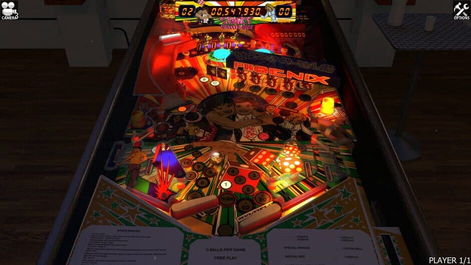 Скриншот 3 из Zaccaria Pinball: Star's Phoenix Table