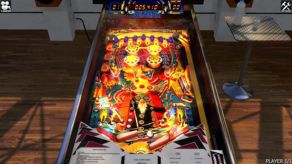Скриншот 1 из Zaccaria Pinball: Earth Wind Fire Table
