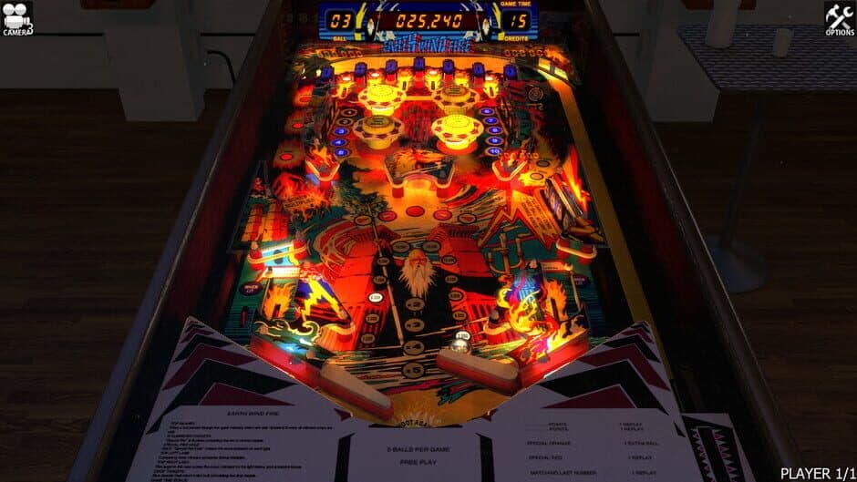 Скриншот 3 из Zaccaria Pinball: Earth Wind Fire Table