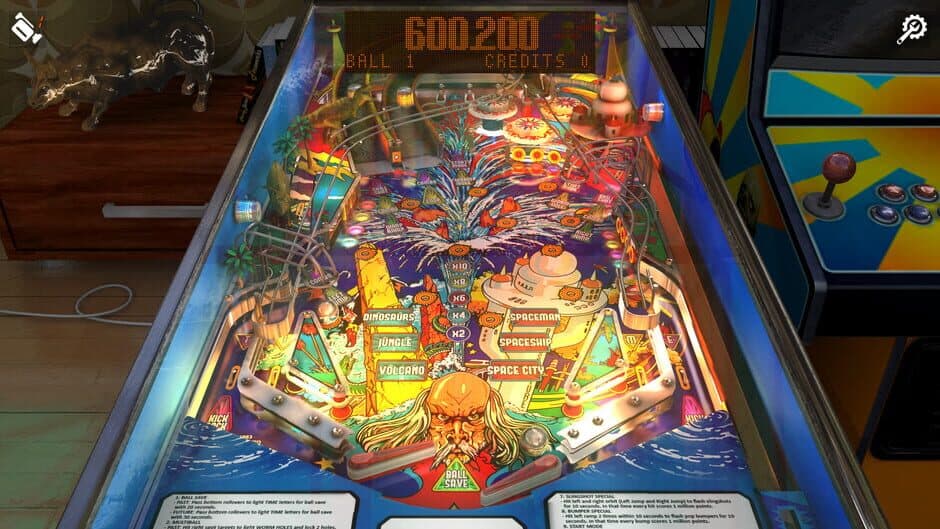Скриншот 1 из Zaccaria Pinball: Time Machine 2019 Table