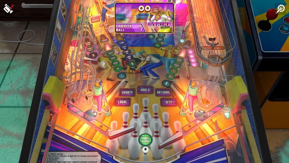 Скриншот 2 из Zaccaria Pinball: Strike Deluxe Pinball Table