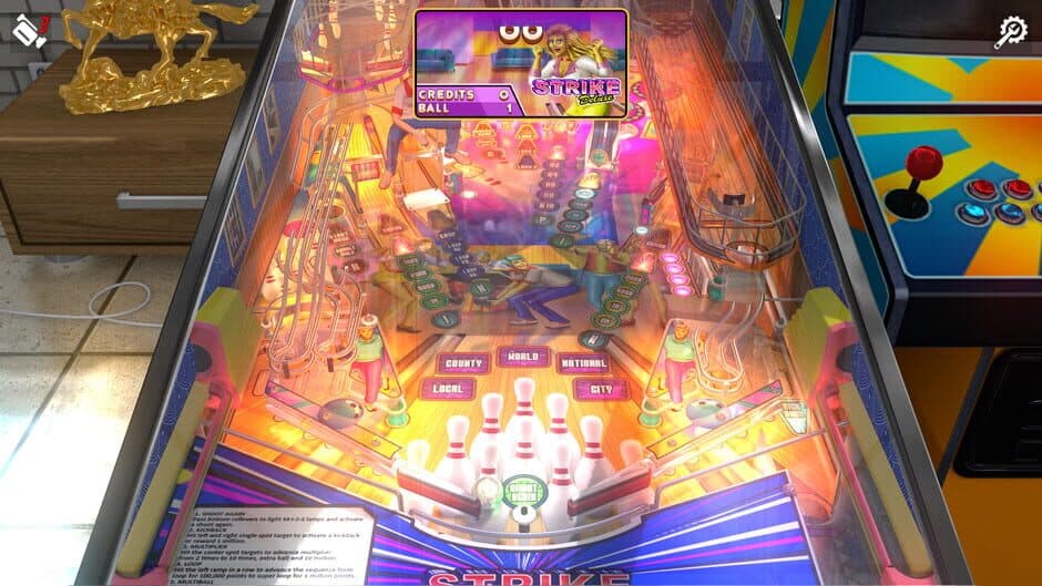 Скриншот 3 из Zaccaria Pinball: Strike Deluxe Pinball Table