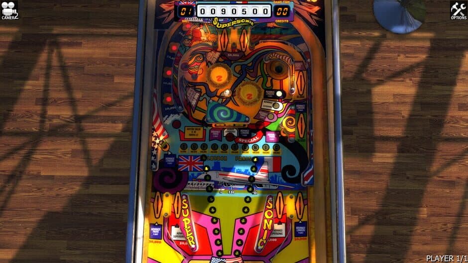 Скриншот 2 из Zaccaria Pinball: Supersonic Table