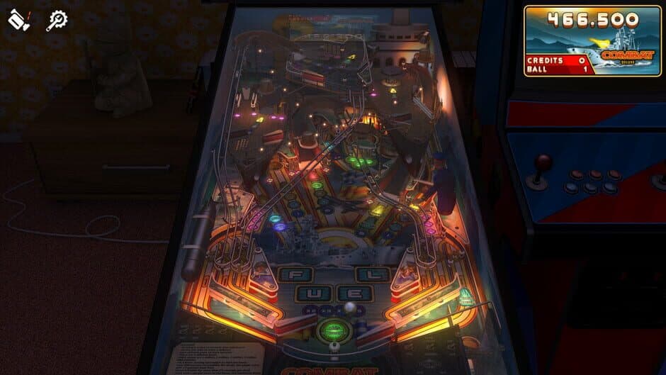 Скриншот 2 из Zaccaria Pinball: Combat Deluxe Pinball Table