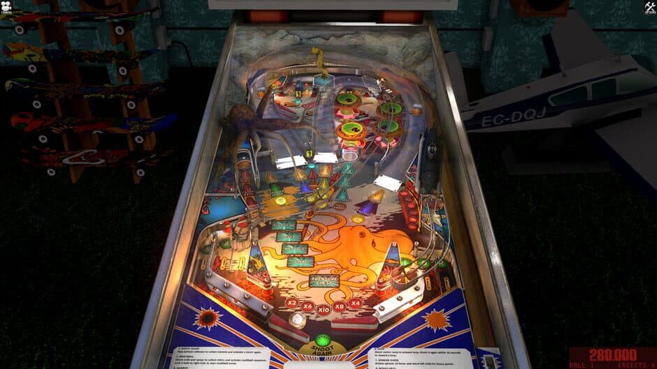 Скриншот 1 из Zaccaria Pinball: Nautilus 2018 Table