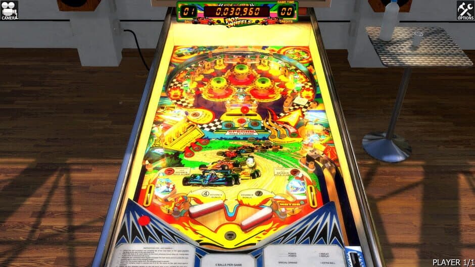 Скриншот 1 из Zaccaria Pinball: Hot Wheels Table
