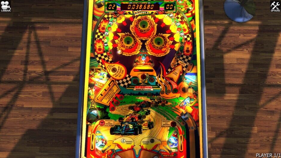 Скриншот 2 из Zaccaria Pinball: Hot Wheels Table