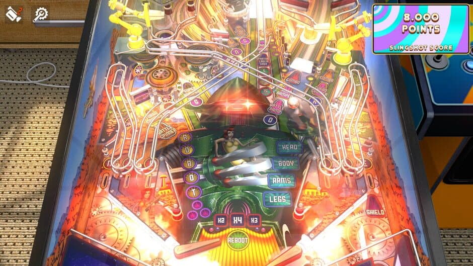 Скриншот 3 из Zaccaria Pinball: Robot Deluxe Pinball Table