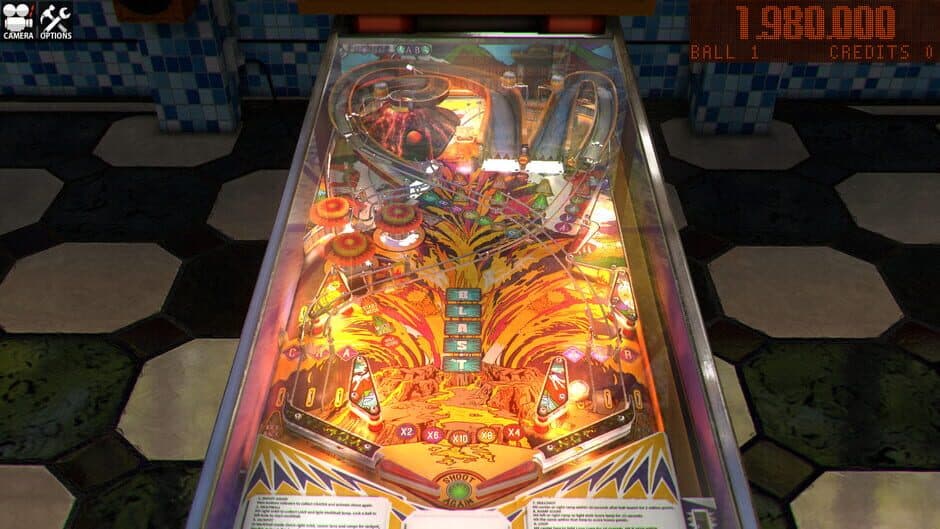 Скриншот 1 из Zaccaria Pinball: Fire Mountain 2019 Table