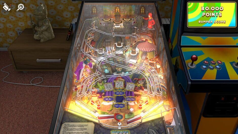 Скриншот 1 из Zaccaria Pinball: House of Diamonds Deluxe Pinball Table