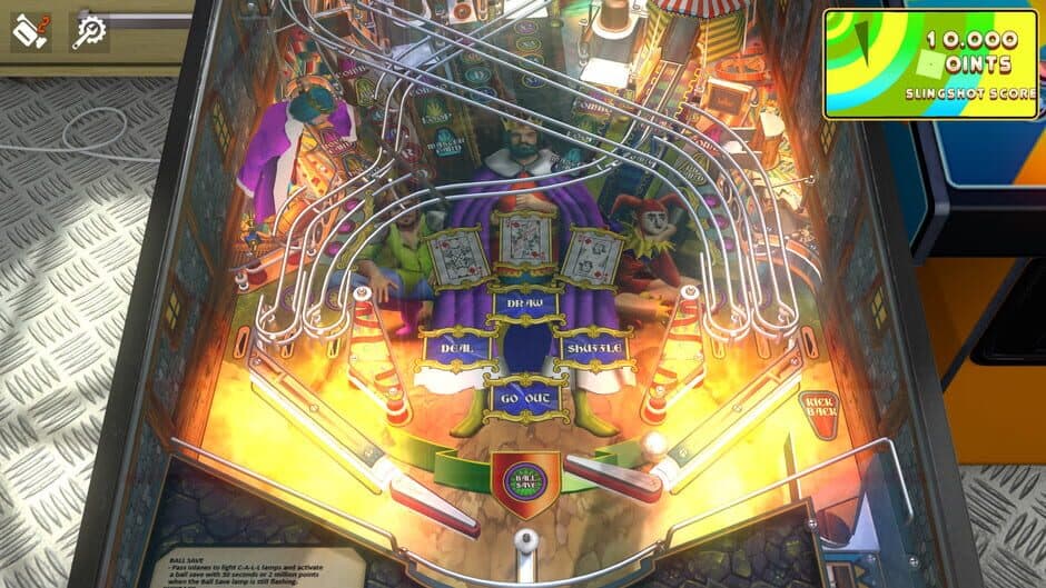 Скриншот 3 из Zaccaria Pinball: House of Diamonds Deluxe Pinball Table