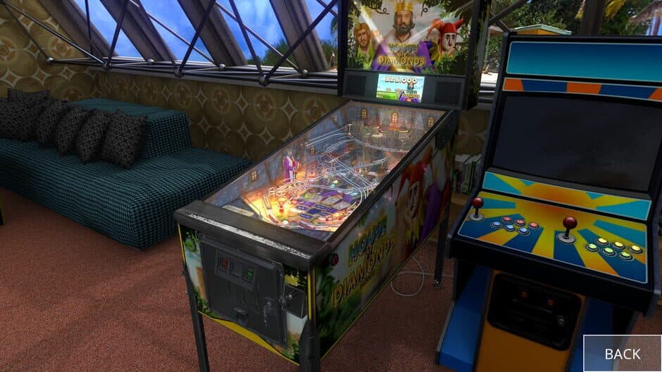 Скриншот 5 из Zaccaria Pinball: House of Diamonds Deluxe Pinball Table