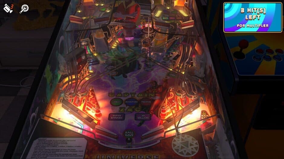 Скриншот 4 из Zaccaria Pinball: Universe Deluxe Pinball Table