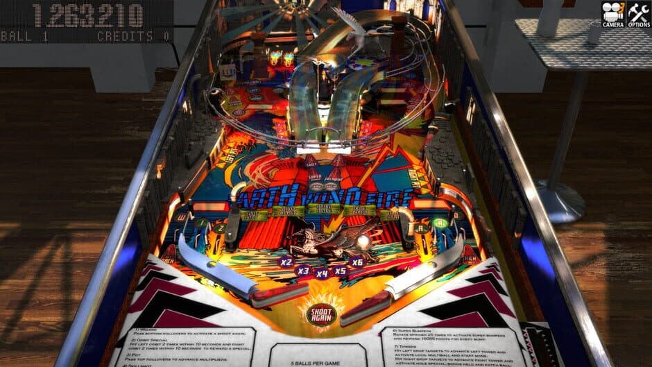 Скриншот 1 из Zaccaria Pinball: Earth Wind Fire 2017 Table
