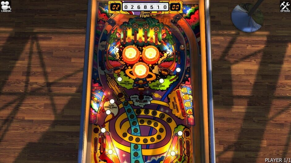 Скриншот 2 из Zaccaria Pinball: Moon Flight Table