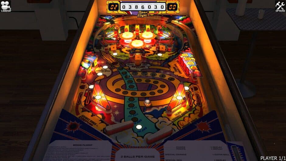 Скриншот 3 из Zaccaria Pinball: Moon Flight Table