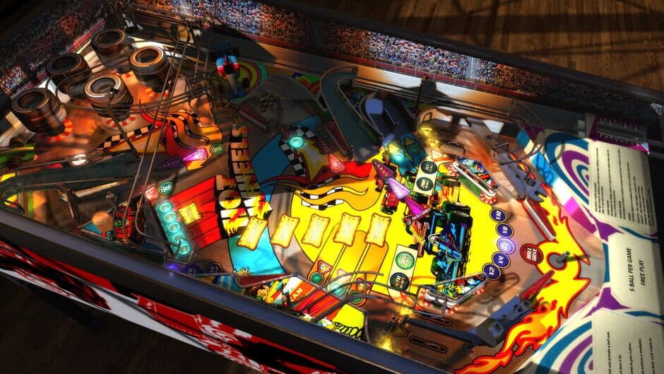 Скриншот 4 из Zaccaria Pinball: Hot Wheels 2017 Table