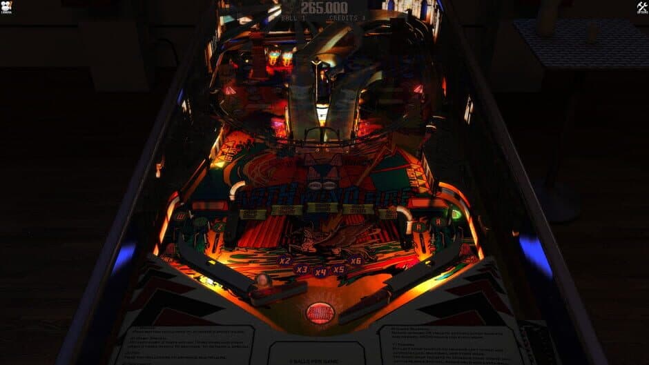 Скриншот 3 из Zaccaria Pinball: Earth Wind Fire 2017 Table