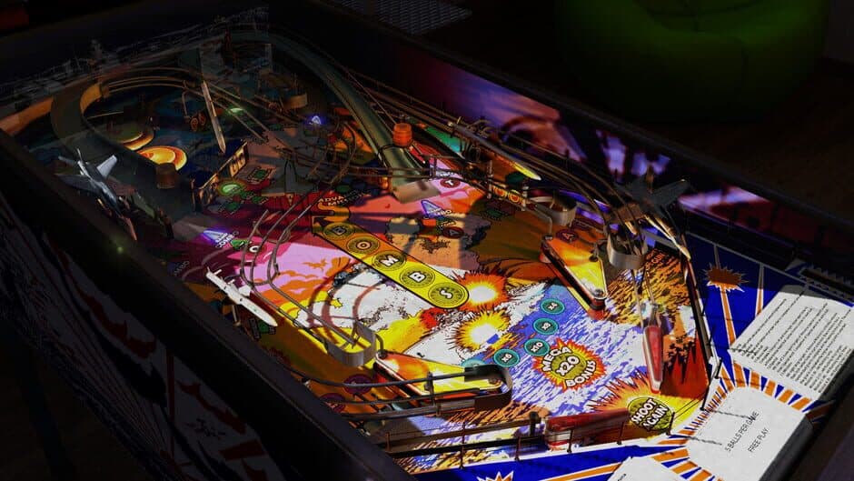 Скриншот 4 из Zaccaria Pinball: Combat 2017 Table