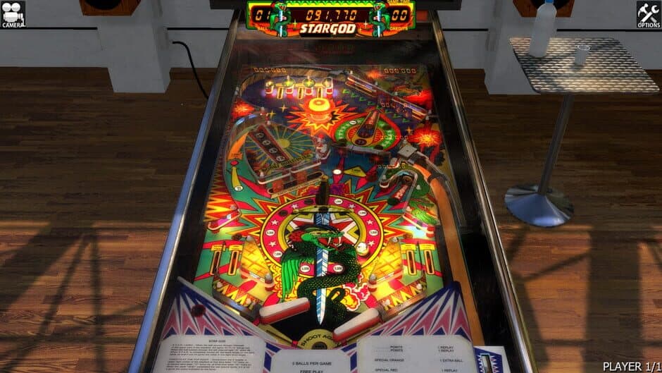 Скриншот 1 из Zaccaria Pinball: Star God Table