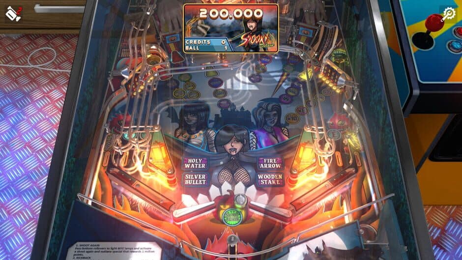 Скриншот 2 из Zaccaria Pinball: Spooky Deluxe Pinball Table