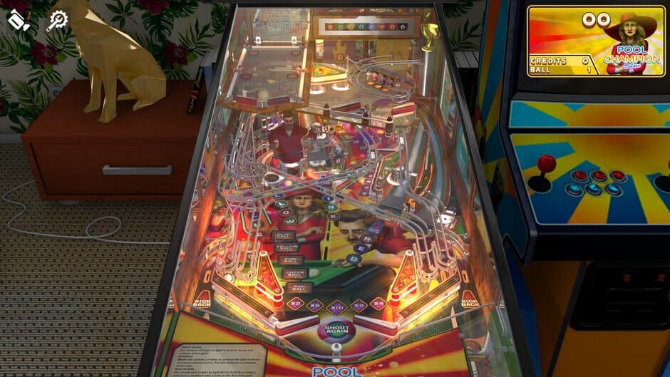 Скриншот 1 из Zaccaria Pinball: Pool Champion Deluxe Pinball Table