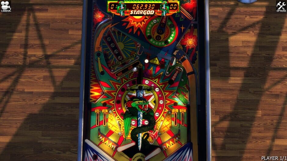 Скриншот 2 из Zaccaria Pinball: Star God Table