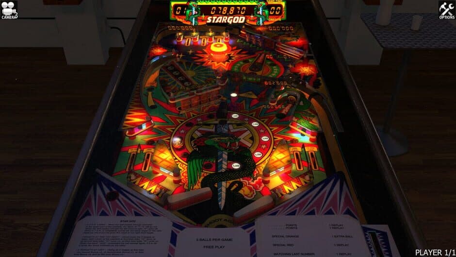 Скриншот 3 из Zaccaria Pinball: Star God Table