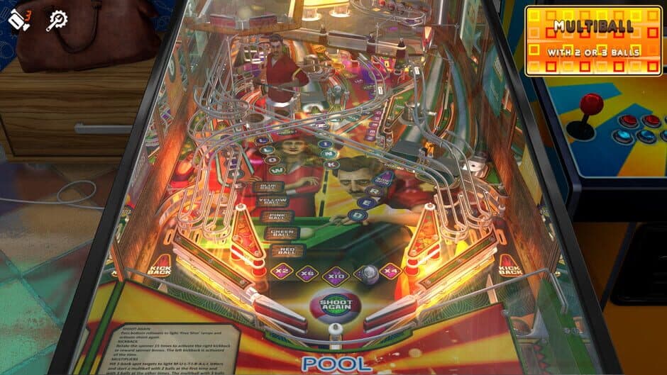 Скриншот 3 из Zaccaria Pinball: Pool Champion Deluxe Pinball Table