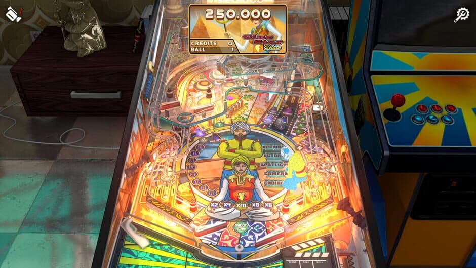 Скриншот 1 из Zaccaria Pinball: Cine Star Deluxe Pinball Table