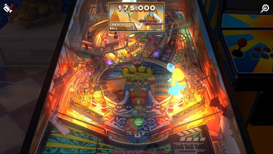 Скриншот 3 из Zaccaria Pinball: Cine Star Deluxe Pinball Table
