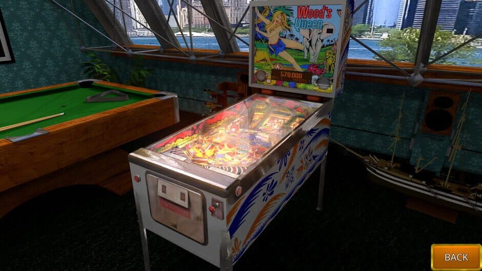 Скриншот 5 из Zaccaria Pinball: Wood's Queen 2019 Table