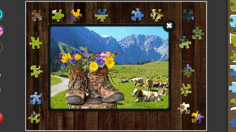 Скриншот 2 из Swiss Alps Jigsaw Puzzles