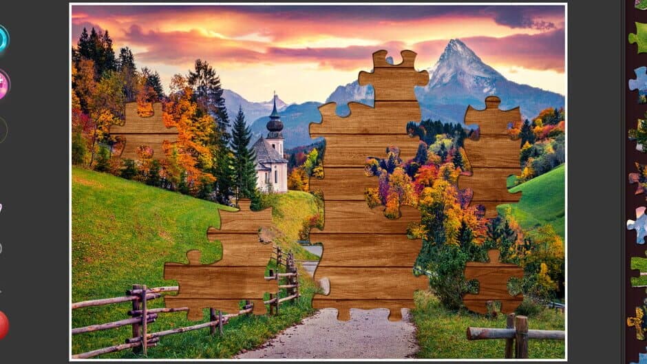 Скриншот 3 из Swiss Alps Jigsaw Puzzles