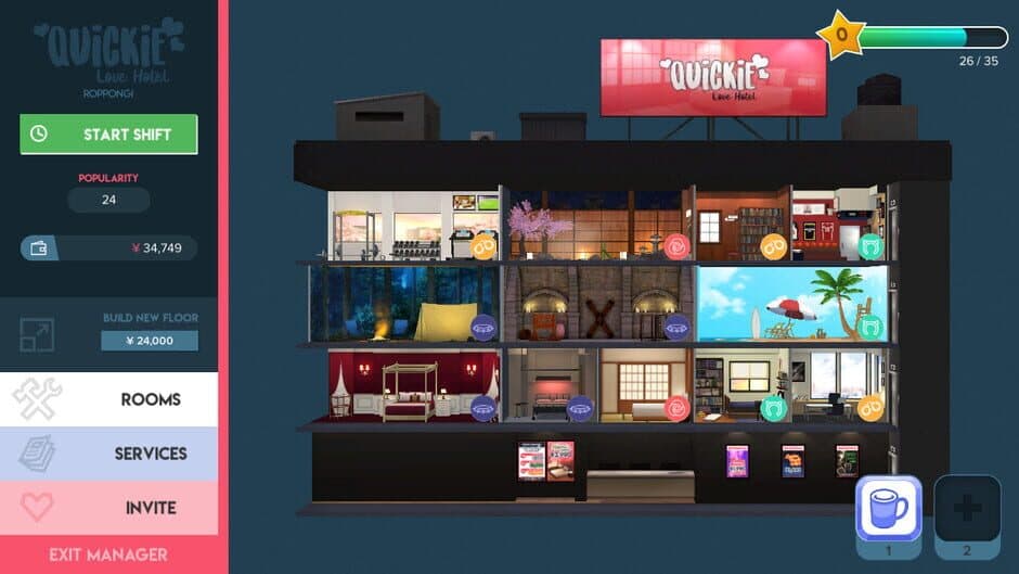 Скриншот 3 из Quickie: A Love Hotel Story