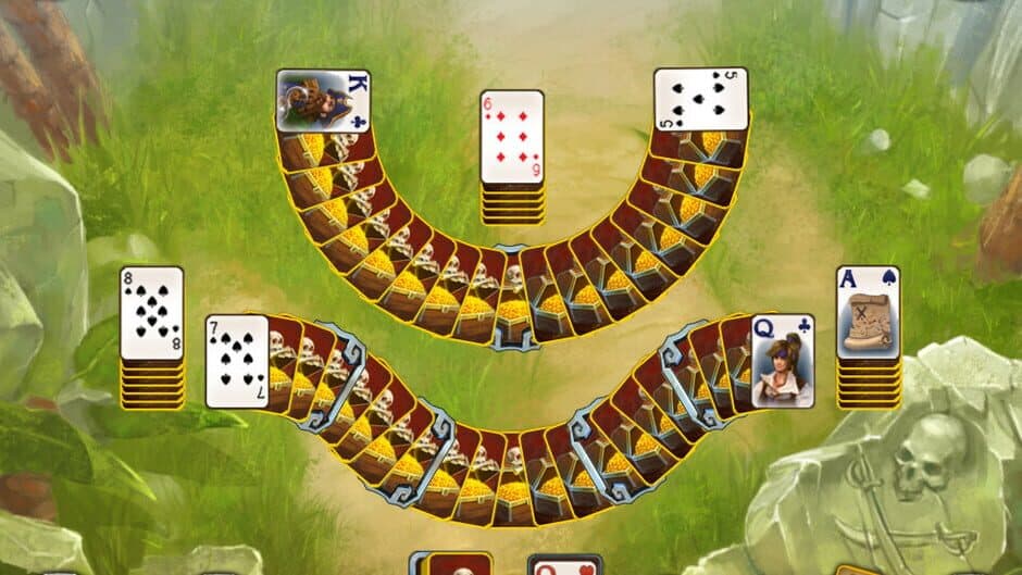 Скриншот 2 из Solitaire Legend of the Pirates 3