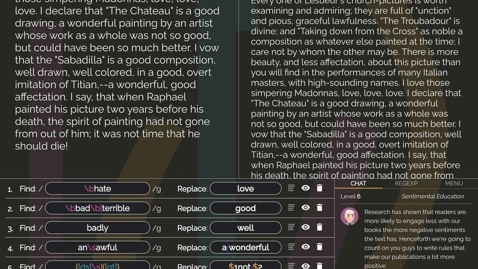 Скриншот 5 из Copy Editor: A RegEx Puzzle