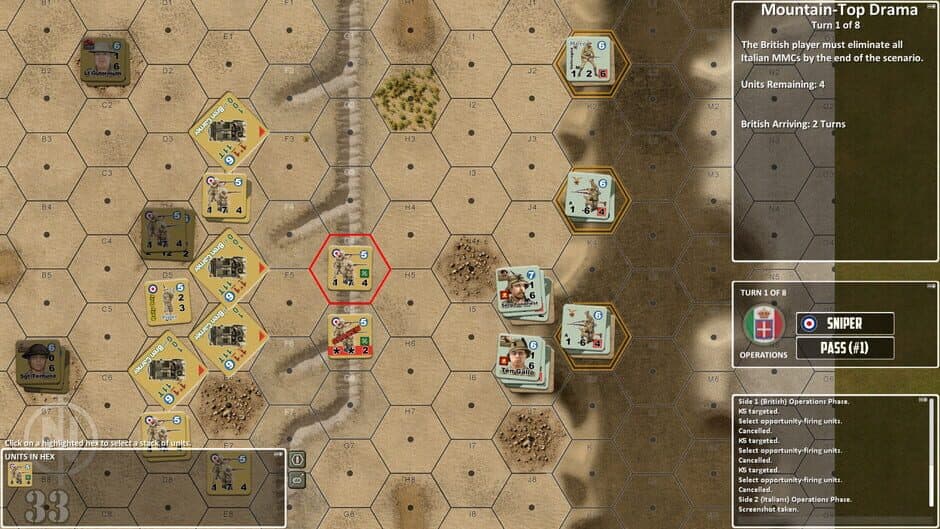 Скриншот 1 из Lock 'n Load Tactical Digital: Heroes of North Africa - Battle Pack 1
