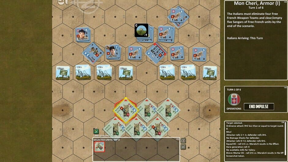 Скриншот 3 из Lock 'n Load Tactical Digital: Heroes of North Africa - Battle Pack 1