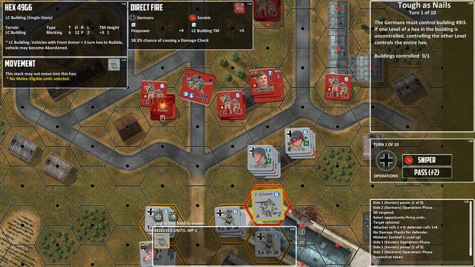Скриншот 4 из Lock 'n Load Tactical Digital: Heroes of the Motherland - Battlepack 1