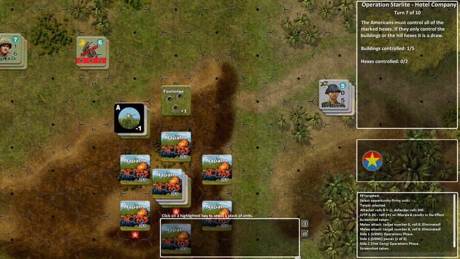 Скриншот 1 из Lock 'n Load Tactical Digital: Heroes of Nam - Battlepack 1